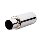Vibrant For Tpv Round Muffler 23IN Long W/ 4IN Tip 2.5IN Inlet Id New. Price: $273.86.