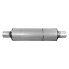 Exhaust Muffler Heavy Duty Steel Round Aluminized 3" Center Id, New. Price: $74.24.