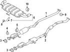Genuine Mazda Catalytic Converter PYFA-20-55XB New. Price: $1872.95.