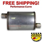 2.25" O/o Performance Exhaust Muffler Max Flow Stainless Steel 4X9 MF1235 New. Price: $58.69.