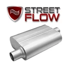 40 Series Flowmuffler 2 Chamber Street/race Mufflers 3.0" In/out - Offset Center New. Price: $74.99.