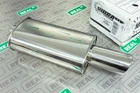 Vibrant Ss Streetpower Oval Muffler W/ 4" Round Angle Cut Tip 2.5" Inlet 1046 New. Price: $219.99.