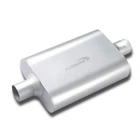 Floshine Universal Mufflers Dual Chamber 2.25 Inlet Id Outlet Overall New. Price: $66.32.