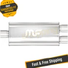 Magnaflow 12198 5 8" Oval Straight-through Performance Exhaust Muffler New. Price: $162.00.