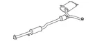 Genuine Honda Muffler Ex 18307-TE1-A01 New. Price: $620.76.
