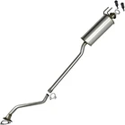 Stainless Steel Exhaust Pipe W/gasket Clamp For Honda Civic 2001-2005 1.7L New. Price: $185.00.