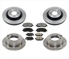 Front Rear Rotors & Brake Pads For Mitsubishi Outlander All Wheel Drive 2013-15 New. Price: $236.00.