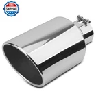 Vurkcy 4IN Inlet 8IN Outlet 15IN Ss Exhaust Tail Pipe Bolt-on Rolled Edge New. Price: $92.97.
