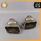 Mercedes W212 E350 Exhaust Mufflers Tips Set Oem Used. Price: $116.20.