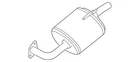 Genuine Nissan Exhaust Muffler 20110-3TA1C New. Price: $388.04.