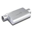 Universal Mufflers Dual Chamber Offset Inlet (id) Center Outlet 3" New. Price: $61.16.