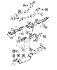 Genuine Mopar Exhaust Muffler 52103510AI New. Price: $502.93.