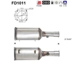 As FD1011 Soot/particulate Filter, Exhaust System For Citro N, Fiat, Lancia, Peugeot Neu. Price: $201.85.