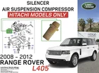 Land Rover Air Suspension Compressor Silencer Range 08-12 LR025940 Oem New. Price: $121.94.