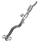 Exhaust Front Muffler Assembly Fits: 2004-2005 Bmw 525I 530I New. Price: $396.81.