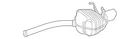 Genuine Mercedes-benz Exhaust Gas Line 212-490-01-60 New. Price: $484.62.