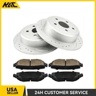 For 2007-2018 Jeep Wrangler 53041+D1274 Rear Disc Brake Rotors & Ceramic Pads New. Price: $94.99.