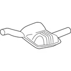 Genuine Ford Muffler 7S4Z-5A289-A New. Price: $297.85.