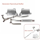 Resonator Pipe & Dual Muffler 09-13 Subaru Forester 08-11 Impreza 2.5L New. Price: $299.00.