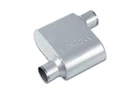 Street Flow - SF424111 Chamber 4"X9.5" Oval Body Muffler 2.25" Offset In / New. Price: $59.99.