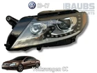 2013-2017 Vw Volkswagen Cc Hid Xenon Afs Headlight Assembly Lh Used. Price: $257.99.