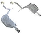 Rear Left & Right Muffler For All Wheel Drive 2005-2008 Audi A4 2.0L Quattro New. Price: $492.00.