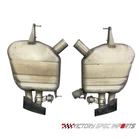 11-16 Bmw Oem F10 550I Rear Section Exhaust Silencer Muffler Black Tips Msport Used. Price: $264.99.