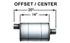 Magnaflow 13219 Muffler - Xl Chamber Center Inlet Offset Outlet New. Price: $137.00.