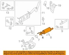 Ford Oem 11-16 F-250 Super Duty Exhaust Components-front Muffler BC3Z5201A New. Price: $299.40.