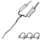 Intermediate Pipe Muffler Exhaust System Fits: 2010-2012 Ford Fusion 3.5L New. Price: $341.81.