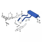 Genuine Ford Muffler LX6Z5A289BGD New. Price: $1192.70.