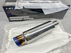 *new* Nrg Stainless Muffler Burnt Style Tip 2" Universal Car Motorcycle. Price: $50.00.