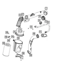 Genuine Mopar Ambient Air Duct 68531882AB New. Price: $81.61.