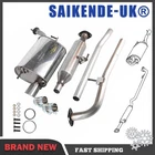 Resonator Rear Muffler Exhaust System Kit For Toyota Camry 2.4L 2.5L 2007-2011 New. Price: $193.50.