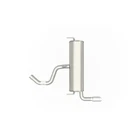 Genuine Mopar Exhaust Muffler And Tailpipe 68109909AI New. Price: $974.13.