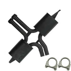 Exhaust Resonator Pipe Fits: 1986-1991 Mercedes-benz 420SEL, 560SEL 4.2L 5.6L New. Price: $468.81.