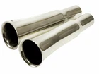 Empi 3362 Chrome Exhaust Tips Flared, Pair For Vw Bug, Beetle, Baja New. Price: $56.95.