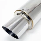 Blox Racing 60.5MM Street Muffler Angled Tip BXEX-00100 New. Price: $124.95.