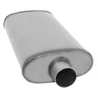 Exhaust Muffler Ap Xlerator Performance Stainless Steel Oval New. Price: $72.51.
