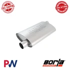 Borla Proxs Muffler 2" Offset Inlet/ Outlet, 14" 9.5" Oval Universal New. Price: $143.27.