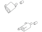 Genuine Subaru Muffler Assembly Right-hand Tor 44300AN05C New. Price: $196.46.