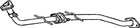 Exhaust Front Pipe For Nissan Almera Primera Traveller G301322 Oem Quali New. Price: $124.49.