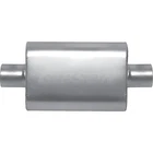Gibson Cft Superflow Muffler; Stainless Steel; 4" X 9" 13" Oval Body; New. Price: $151.99.