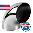 304 Ss 5" Od 90 Mandrel Exhaust Elbow 16GA - Car & Handrail New. Price: $47.92.