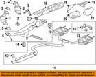 Gm Oem 10-20 Cascada Exhaust Components-muffler Pipe Gasket 20907464 New. Price: $5.00.
