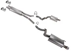 Rear Mufflers Dual Exhaust System Resonator Fits Ford Mustang 2015-2017 3.7L V6 New. Price: $827.00.