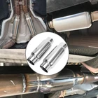 2PCS 3" Inlet / Outlet Exhaust Muffler 12" Length Universal Resonator Ss Usa New. Price: $64.99.