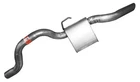Resonator And Exhaust Pipe Assy Walker 55343 New. Price: $181.55.