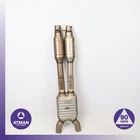 11-16 Bmw F10 550I Center Exhaust Muffler Assembly 18307578174 Oem Used. Price: $179.23.