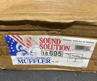Walker Sound Solution Muffler Exhaust 18695 New. Price: $40.00.
